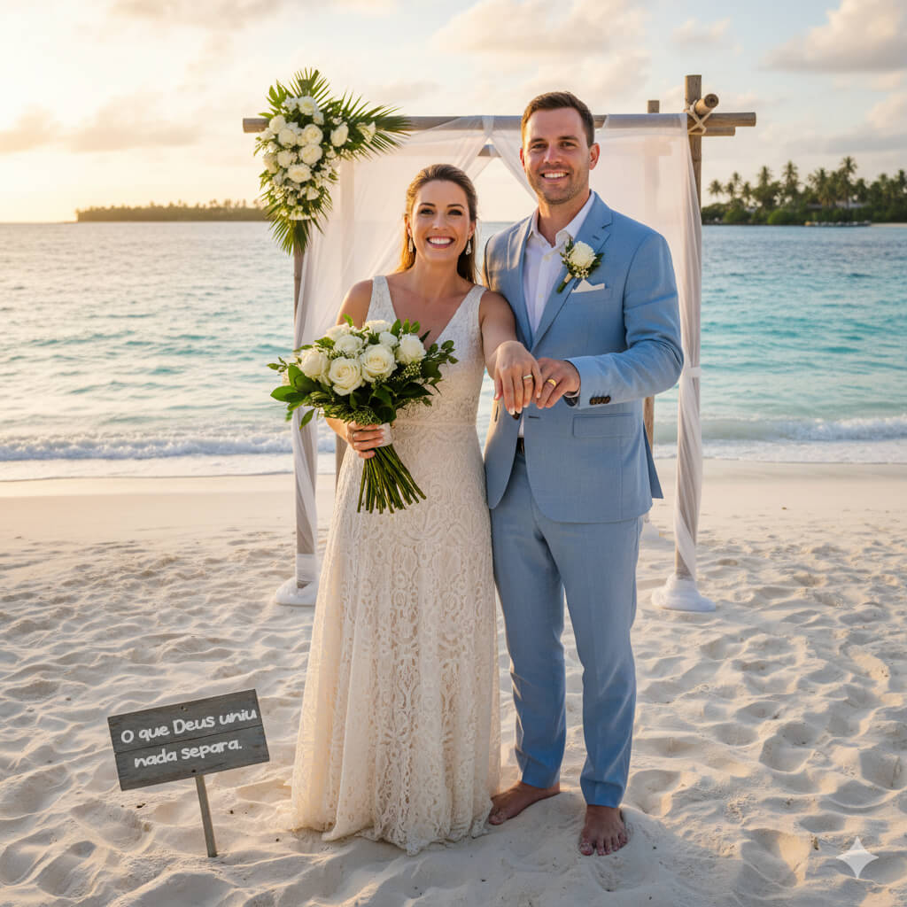Casal se reconciliando - restauração do casamento com fé e cura emocional